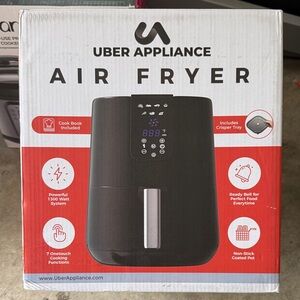 Black Air Fryer - Digital Touch Control